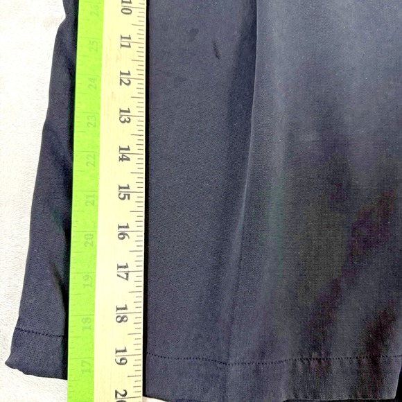 Tommy Bahama Relax Chino 100% Silk Shorts Mens Black Sz 35 Datenight Resort - Picture 9 of 14